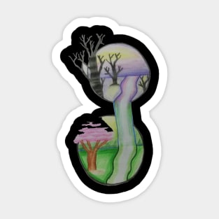 The Spring fo me Sticker